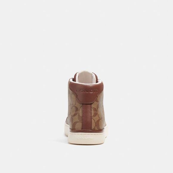 NWT Coach Outlet Clip High Top Sneaker - Picture 4 of 6